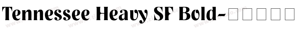 Tennessee Heavy SF Bold字体转换